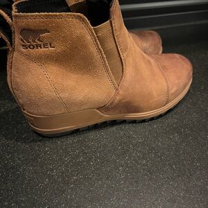 Sorel Brown Ankle Boots